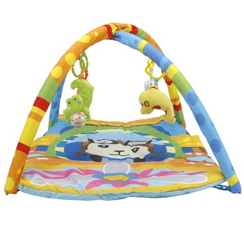 Salteluta interactiva Mappy Space cu 2 arcade, lumini si sunete Salteluta interactiva Mappy Space cu 2 arcade, lumini si sunete