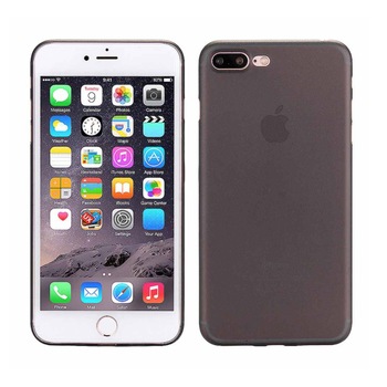 Husa de protectie pentru iPhone 7 Plus, protectie spate, capac de protectie, bumper, gri-transparent Husa de protectie pentru iPhone 7 Plus, protectie spate, capac de protectie, bumper, gri-transparent