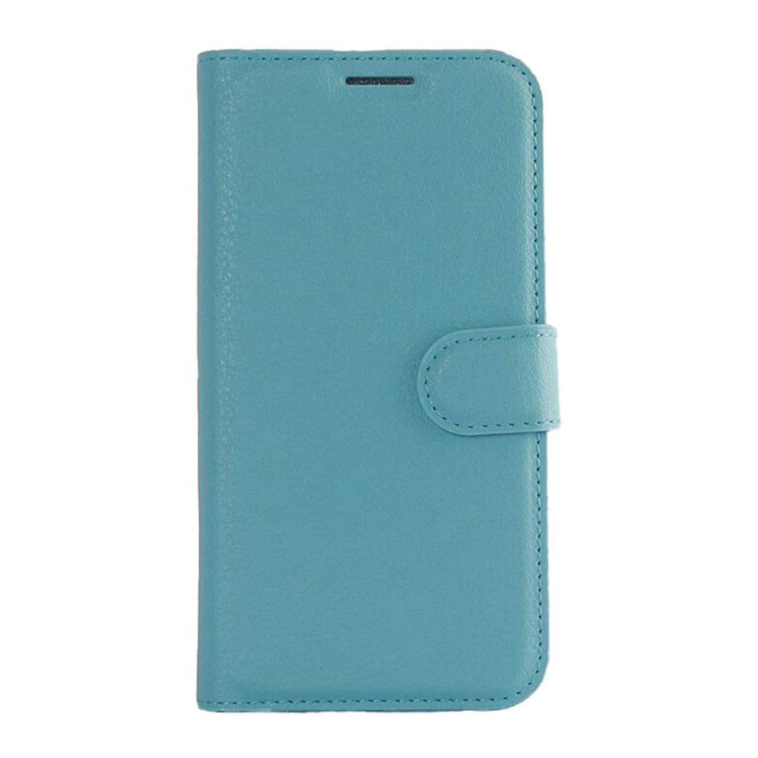 Husa tip portofel Samsung Galaxy S7 Edge, husa protectie, piele ecologica, bleu, BBL205