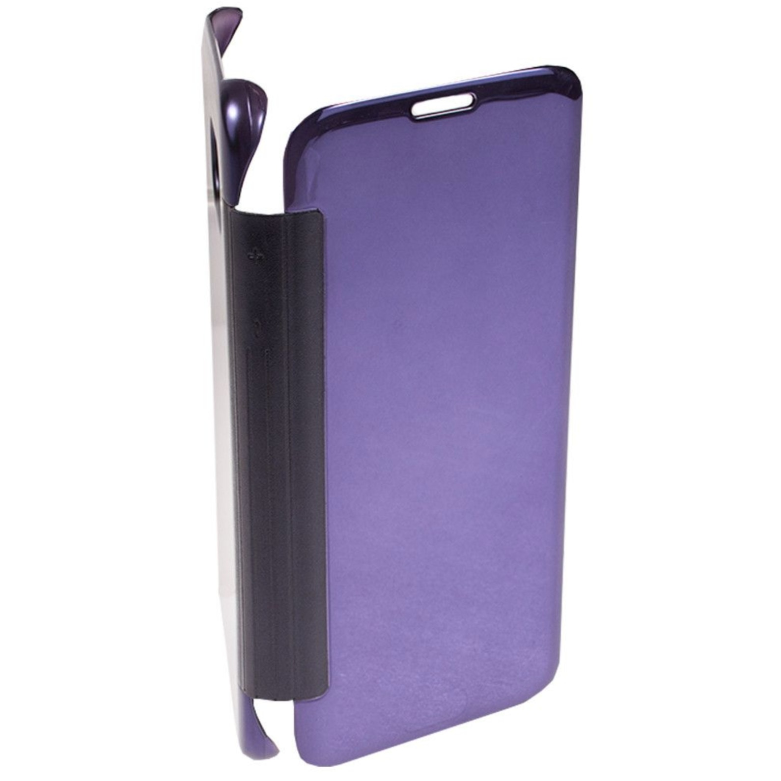 Husa tip efect oglinda pentru Samsung Galaxy S7 Edge, protectie spate Bibilel, capac de protectie, husa de protectie, bumper, Mov, BBL804