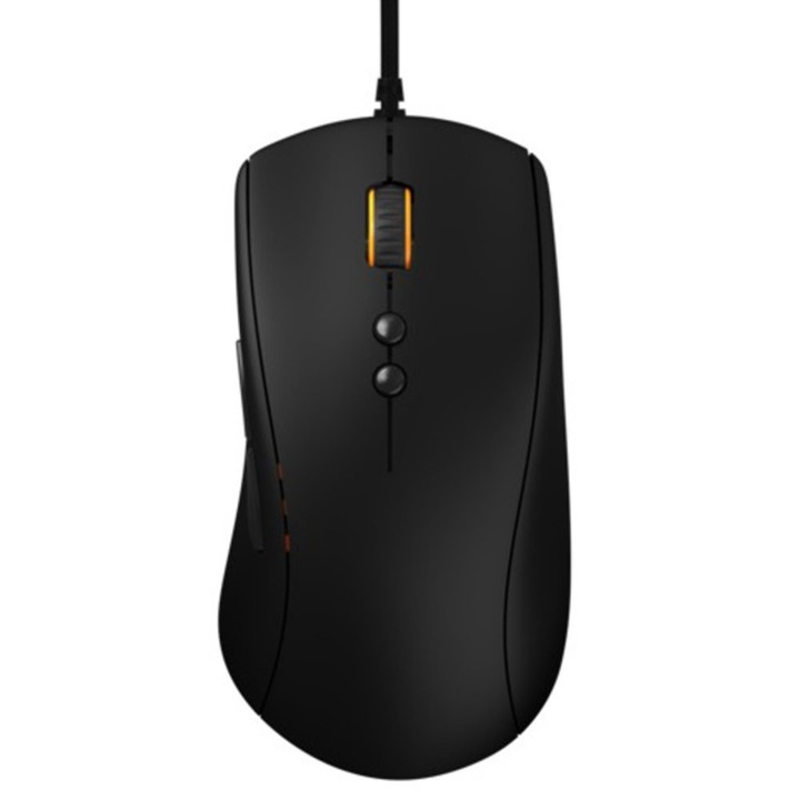 Мишка Fnatic Gear Clutch, оптична (5000 dpi), USB, черна