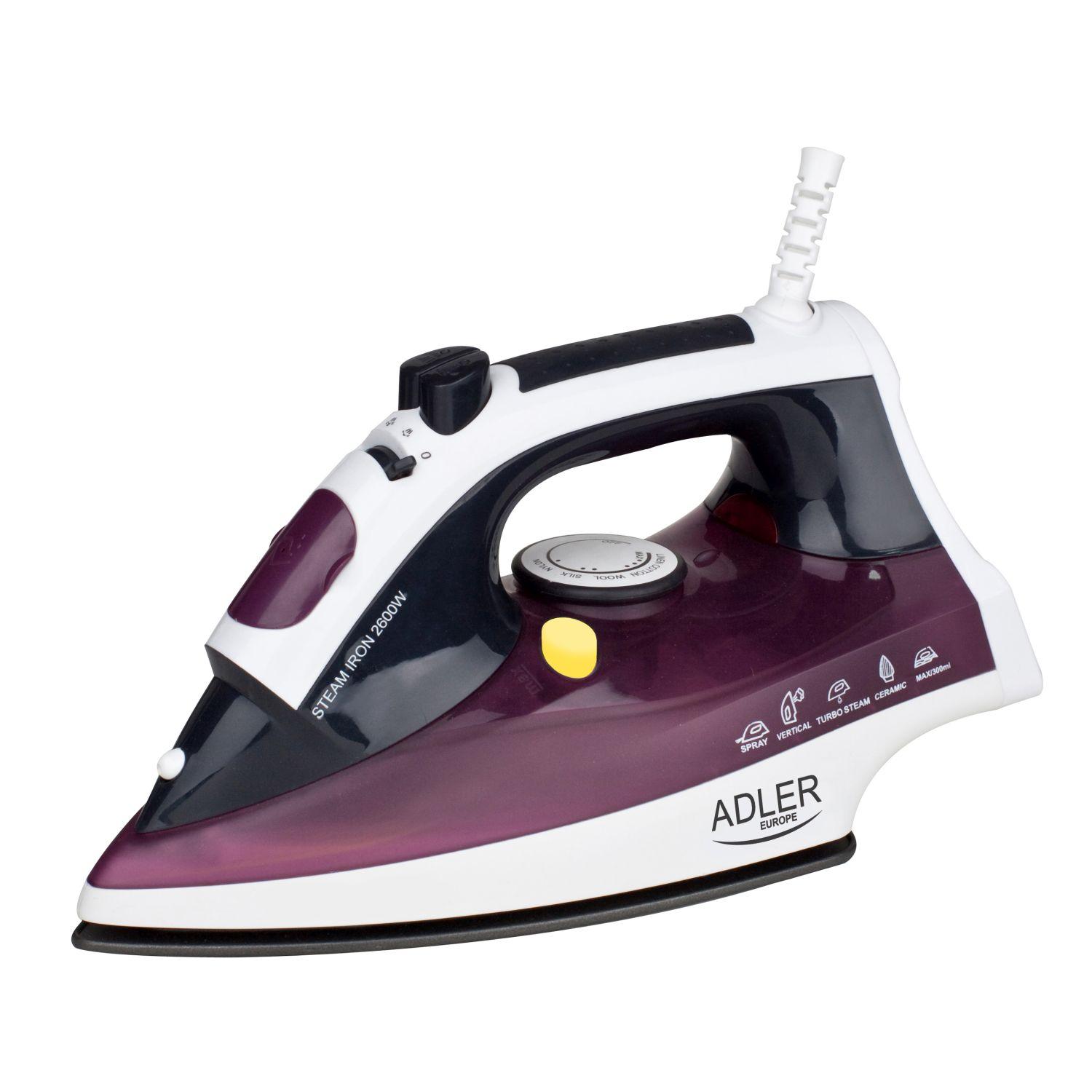 Fier de Calcat Adler AD 5022 Ceramic 2200W Mov
