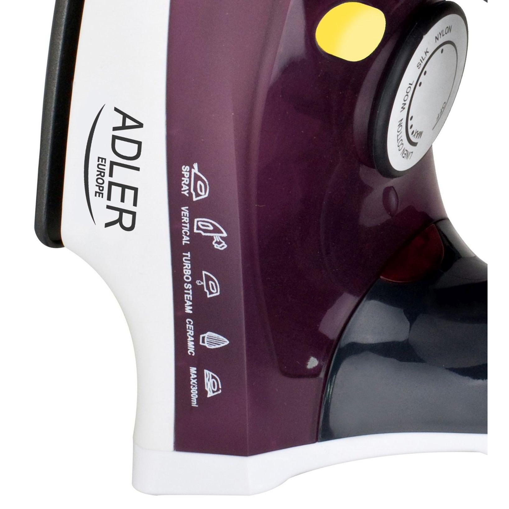 Fier de Calcat Adler AD 5022 Ceramic 2200W Mov