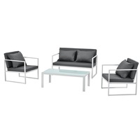 set mobilier gradina casapromasa 2 scaune canapea metalsticlapoliester albgri deschis imagen 25_0_
0
