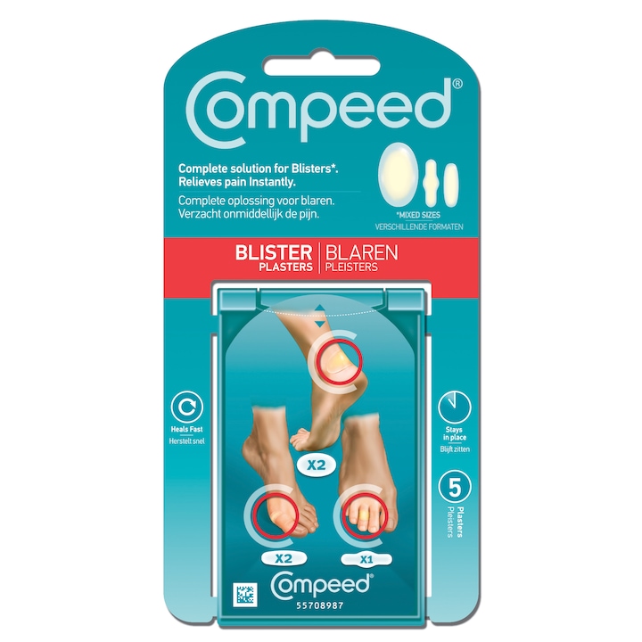 Пластири Compeed, За мазоли, 5 бр