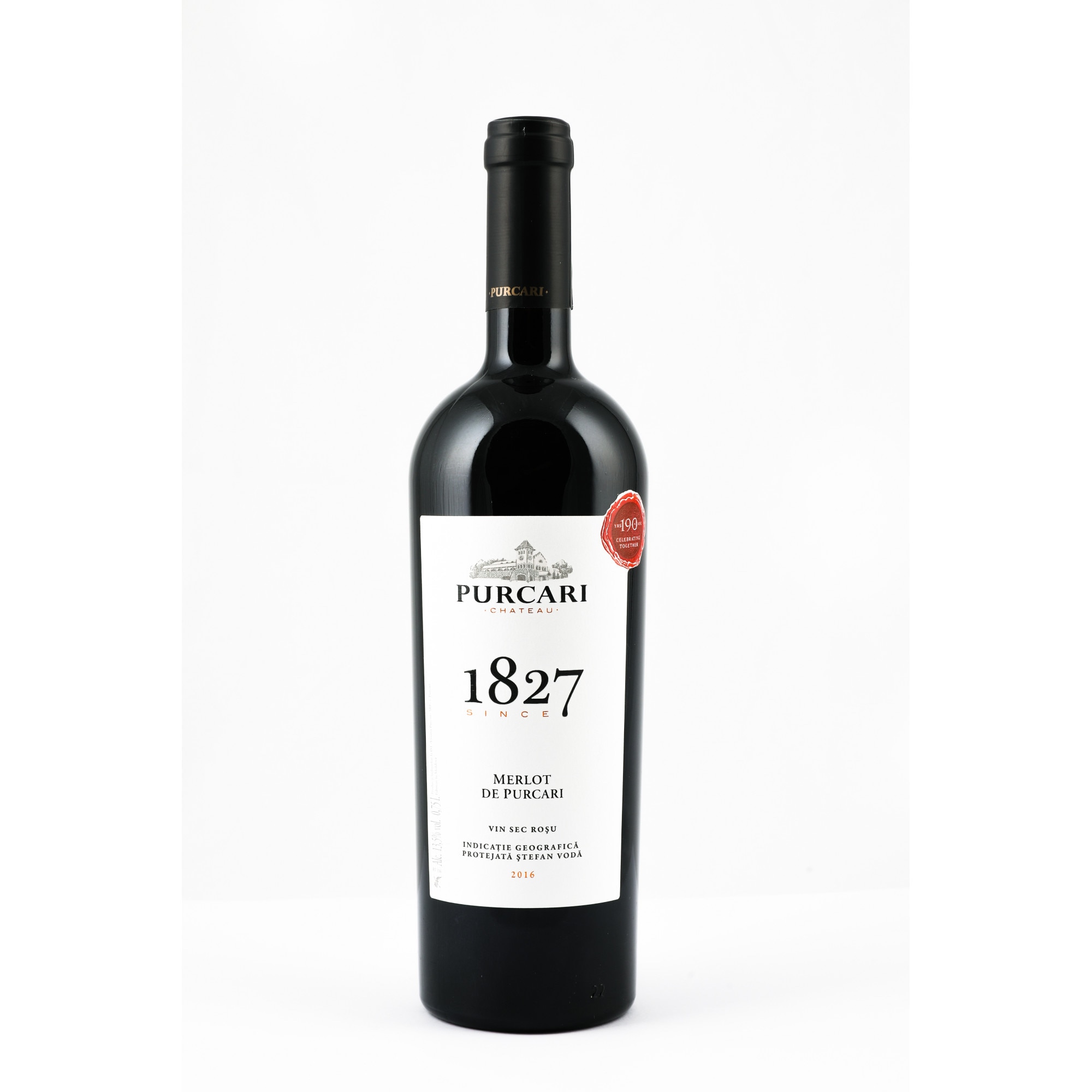 Vin Rosu Sec - Purcari Merlot - 750 ml , 13%