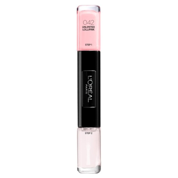 Lac de unghii L'oreal Infallible Gel Nail Polish 42 Unlimited Lollipink