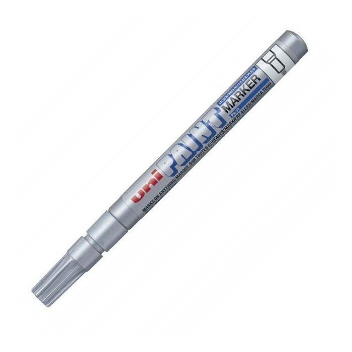 Marker cu Vopsea ARGINTIU Uni-Ball PX-21 0,8-1,2 mm