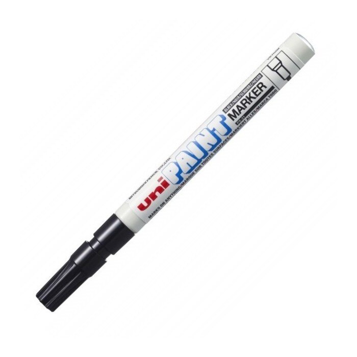 Marker cu Vopsea NEGRU Uni-Ball PX-21 0,8-1,2 mm
