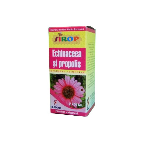 Sirop cu echinacea si propolis, Dorel Plant, 500 ml