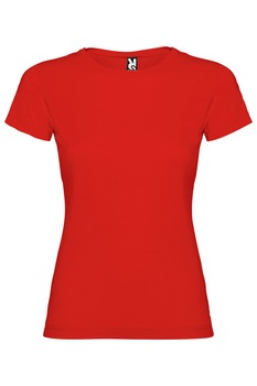 Tricou dama Jamaica, 100% bumbac, Rosu Tricou dama Jamaica, 100% bumbac, Rosu