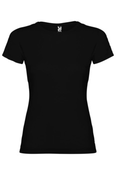 Tricou dama Jamaica, 100% bumbac, Negru Tricou dama Jamaica, 100% bumbac, Negru