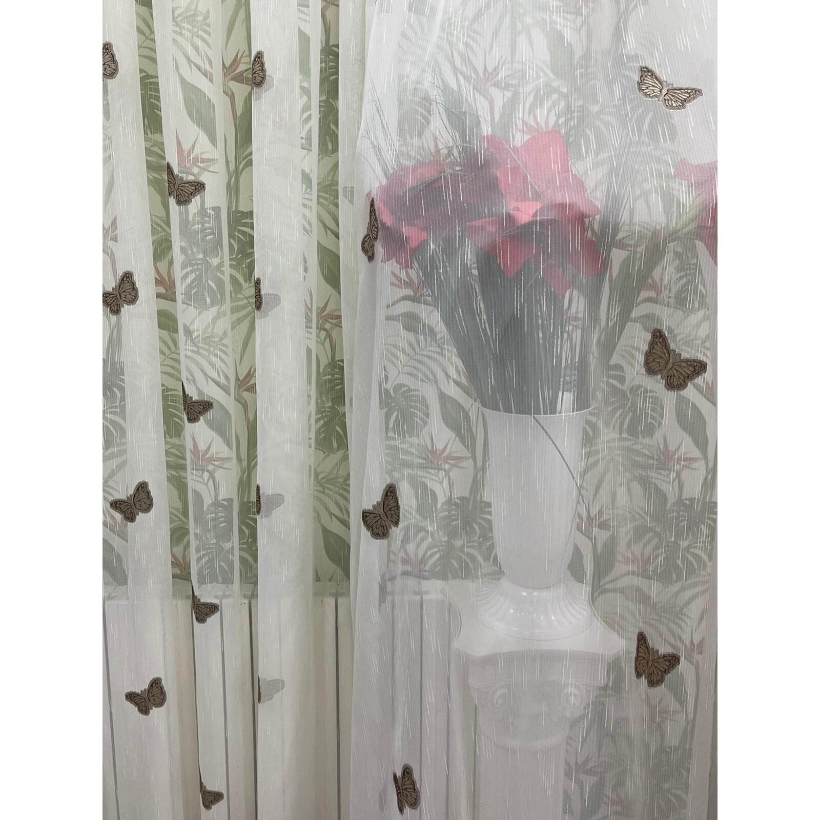 Perdea 400x245cm ivoire cu rejansa by Liz Line - RD144