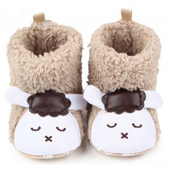 Cizmulite SuperBebeShop IDXY021-0788-1-c4 pentru bebelusi, crem, 3-6 luni Cizmulite SuperBebeShop IDXY021-0788-1-c4 pentru bebelusi, crem, 3-6 luni