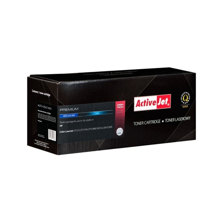 Рециклирана тонер касета ActiveJet ATH-541AN