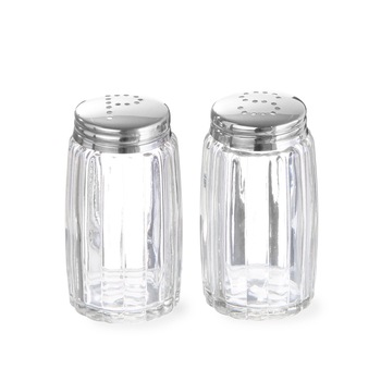 Set 2 x solnita pentru sare si piper Hendi, 40x40x(H)70 mm capac inox Set 2 x solnita pentru sare si piper Hendi, 40x40x(H)70 mm capac inox