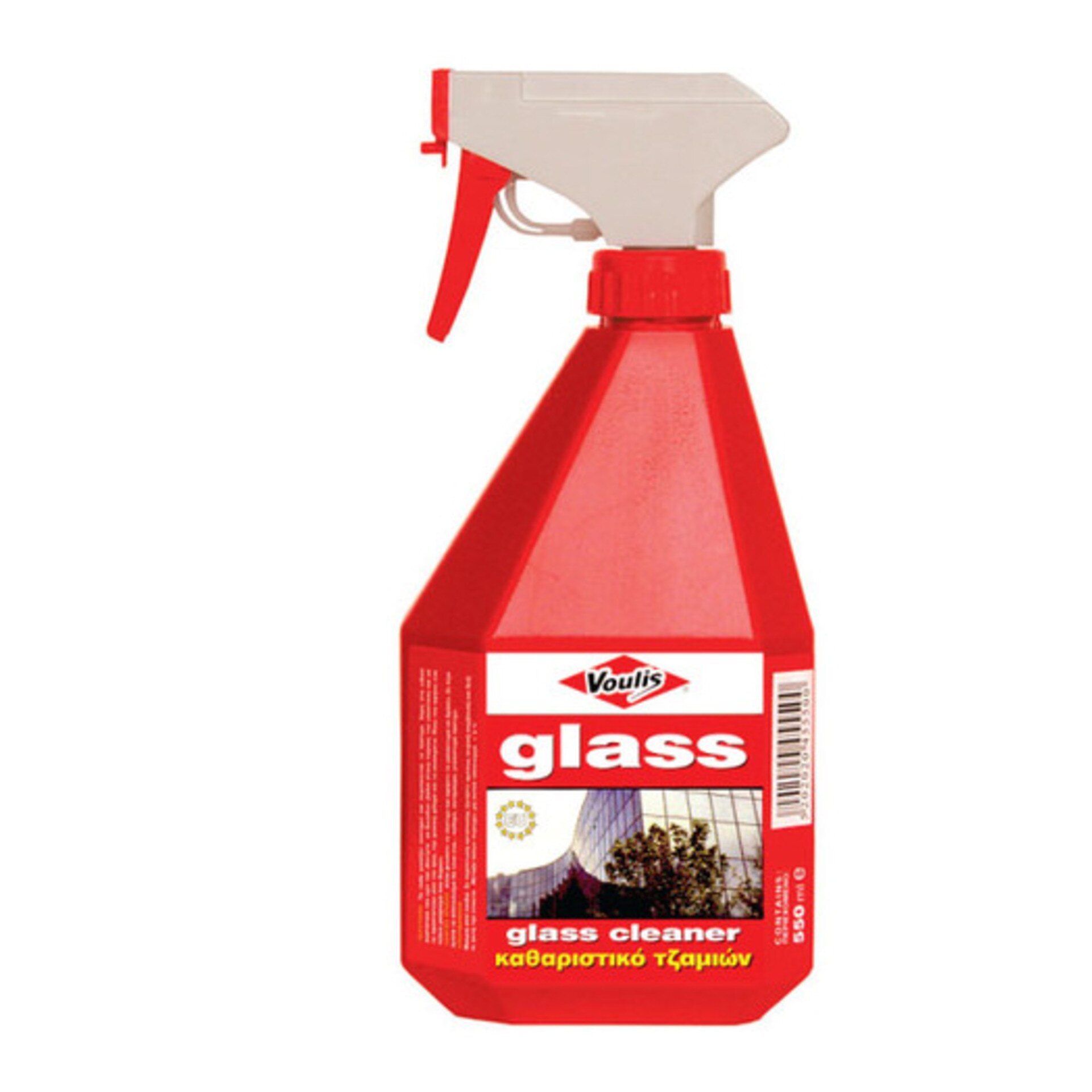 Solutie profesionala pentru curatarea geamurilor si a suprafetelor vitrate Voulis Glass 550 ml