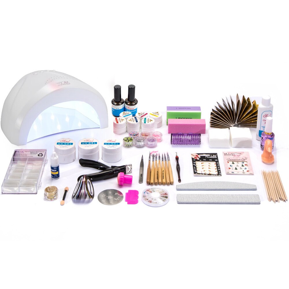 Kit unghii 311 piese SUNONE 48W Color Line