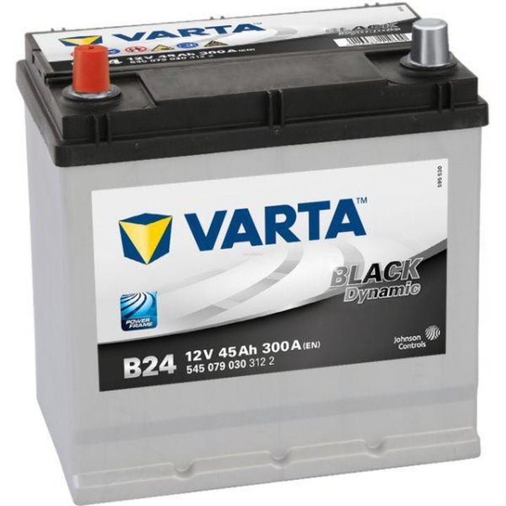 Acumulator baterie auto VARTA Black Dynamic 45 Ah 300A cu borne inverse