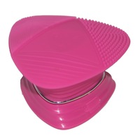 perie pentru demachiere curatare faciala a tenului si masaj  burete de silicon rezistent la apa  reincarcabil 15 viteze cu 8000 vibratii soniceminut-upgrade brush-fucsiaroz 1 imagen 35_0_
0