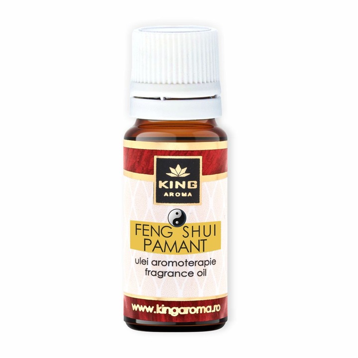Ulei parfumat aromaterapie KING Aroma FENG SHUI PAMANT, 10 ml