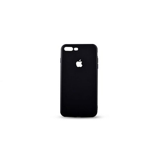 Carcasa pentru Apple iPhone 6 Plus / 6S Plus, MyStyle® Perfect Fit, decupaj logo , Negru