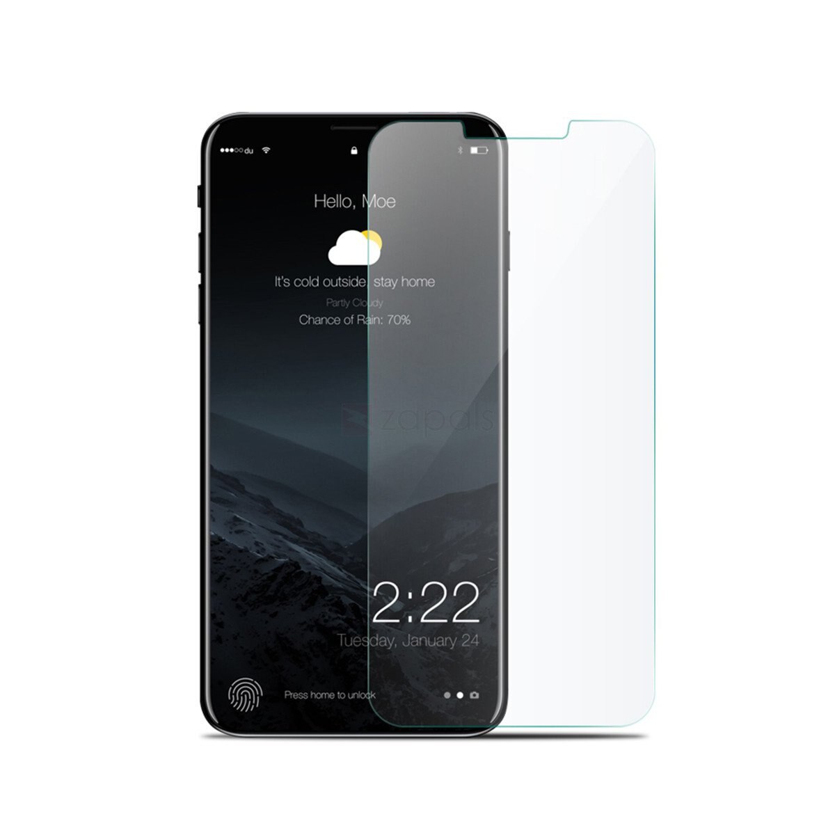 Folie de protectie Apple iPhone X, iPhone 10 , Folie sticla securizata, Tempered Glass, Antisoc, Viceversa