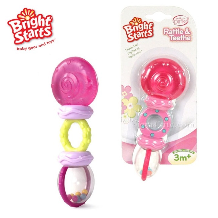 Играчка гризалка Bright Starts, Rattle & Teethe