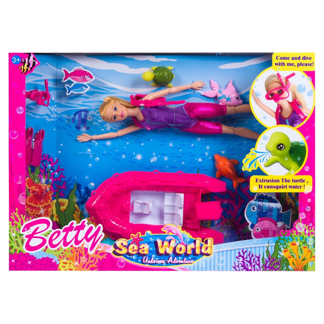 Papusa Betty si lumea subacvatica