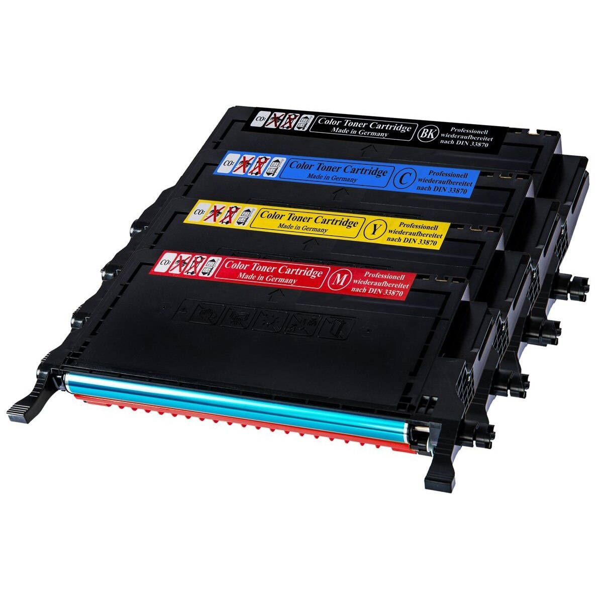 Set de 4 Cartuse Toner compatibile cu CLP-610 CLP- 660, BK/C/M/Y, pentru Samsung CLP-610ND/CLP-660N/CLP-660ND/CLX-6200FX/CLX-6200ND/CLX-6210FX/CLX-6240FX
