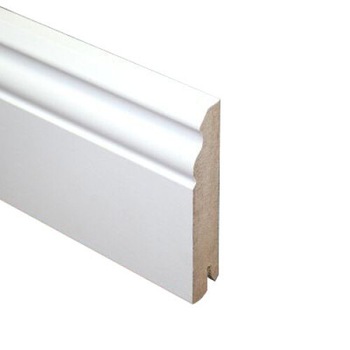 Plinta alba MDF, profil Hamburg, 70 x 18mm, 2,4m lungime Plinta alba MDF, profil Hamburg, 70 x 18mm, 2,4m lungime