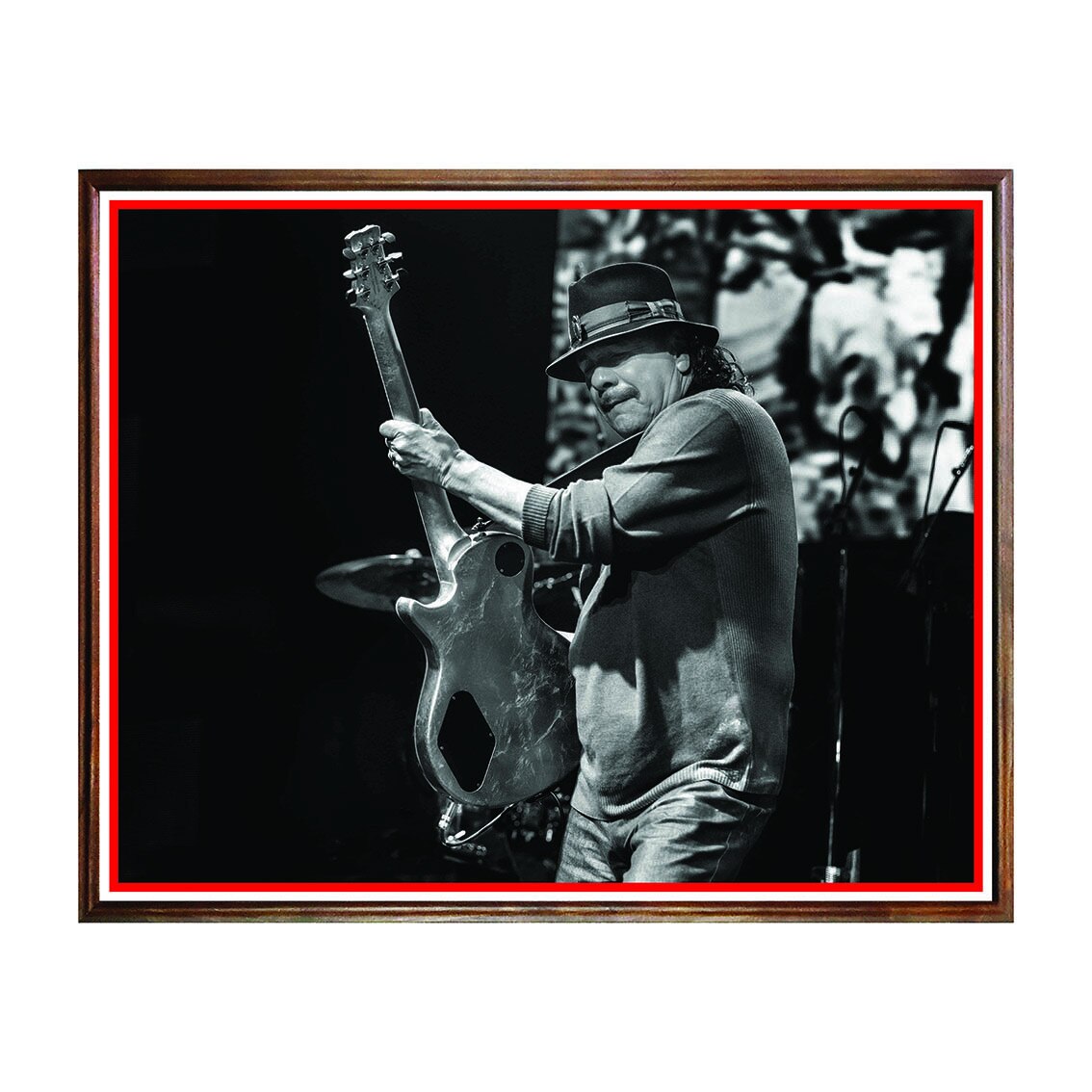 Tablou Poster, Rock Legends, Carlos Santana - RL-046, 40 x 50 cm