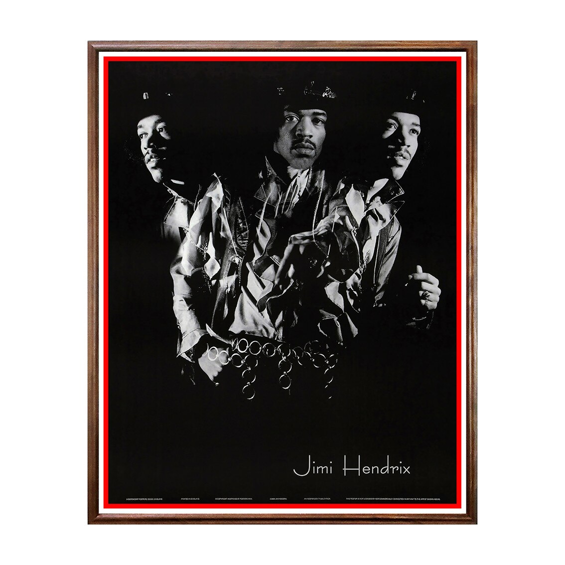 Tablou Poster, Rock Legends, Jimi Hendrix - RL-077, 40 x 50 cm