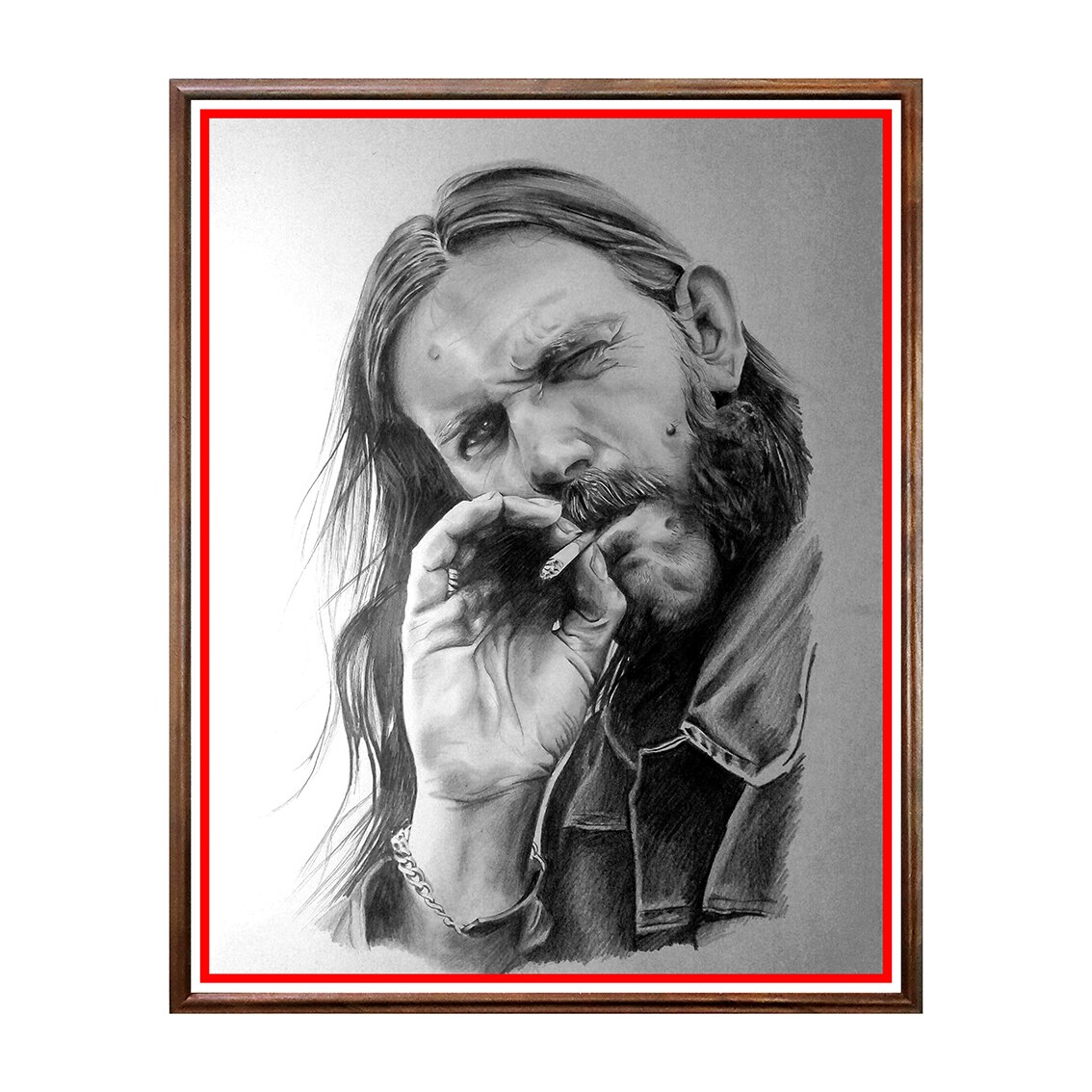 Tablou Poster, Rock Legends, Lemmy Kilmister - RL-091, 40 x 50 cm