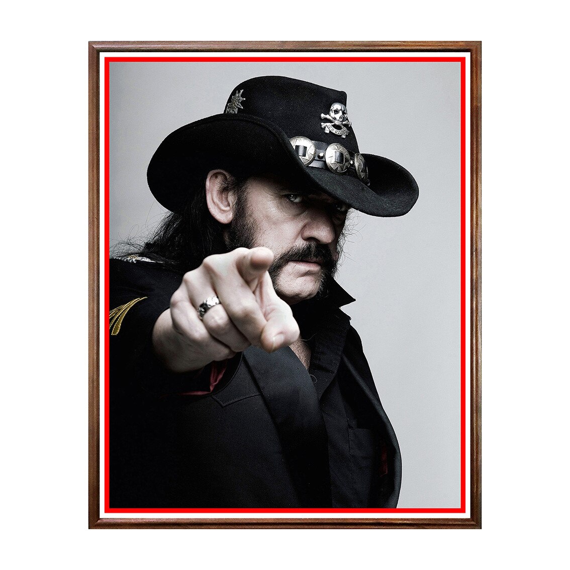 Tablou Poster, Rock Legends, Lemmy Kilmister - RL-089, 40 x 50 cm