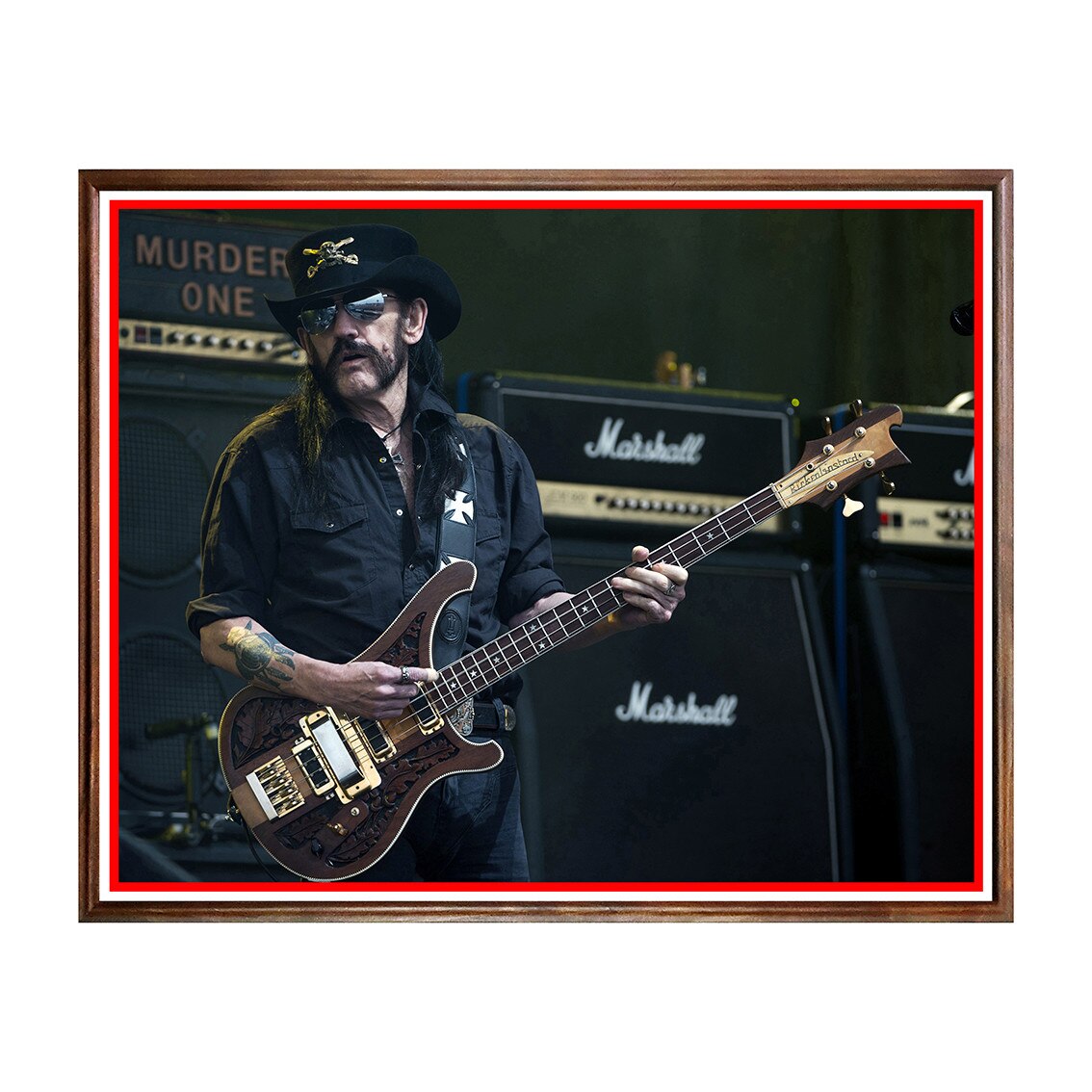Tablou Poster, Rock Legends, Lemmy Kilmister - RL-092, 40 x 50 cm