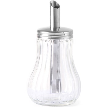Dispenser Hendi pentru zahar, din sticla, capac din otel inoxidabil, 0.2 litri Dispenser Hendi pentru zahar, din sticla, capac din otel inoxidabil, 0.2 litri
