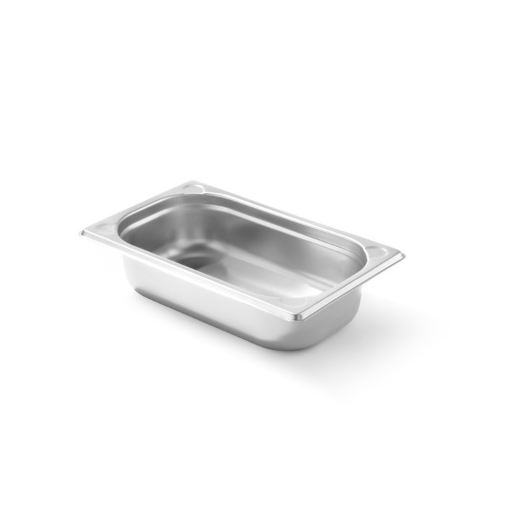 Гастронорм Hendi Gastronorm GN 1/4, Гама Kitchen Line, Неръждаема стомана, 65 мм, 1.8 литра