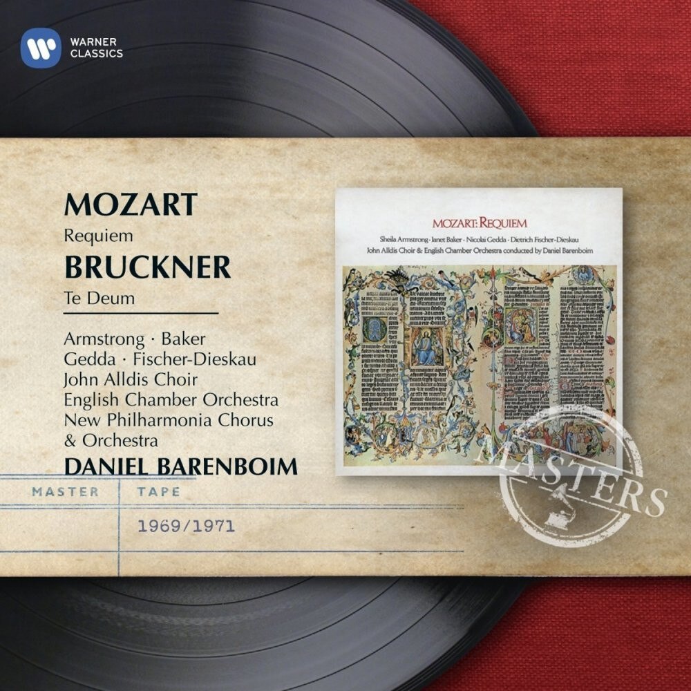 Daniel Barenboim - Mozart: Requiem: Bruckner: Te Deum (CD)