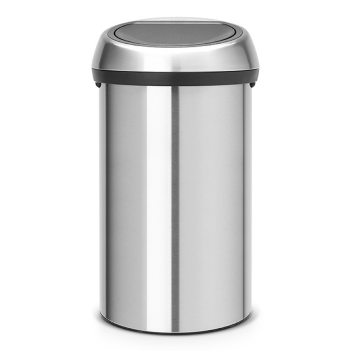 Кош за смет TOUCH, 60L Brabantia Matt Steel
