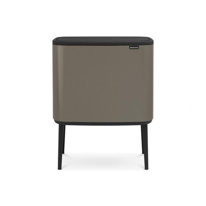 Cos de gunoi Bo Touch Bin, 3 x 11L, Platinum, Brabantia