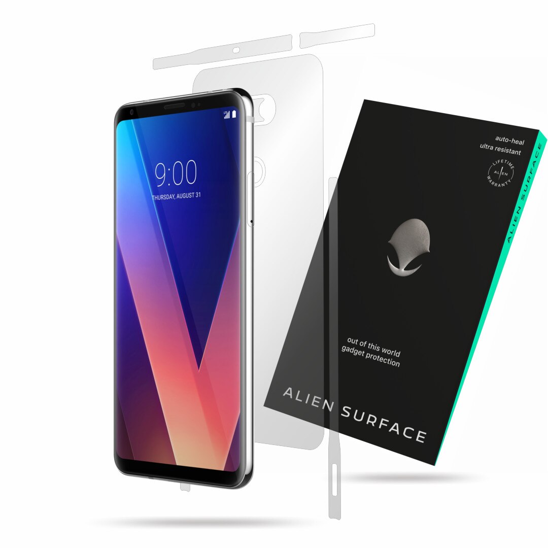 Folie Alien Surface, LG V30 Plus, protectie spate, laterale