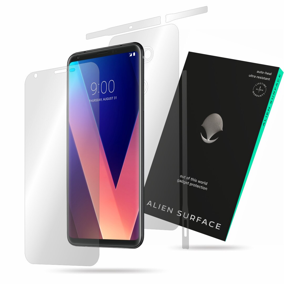 Folie Alien Surface, LG V30 Plus, protectie ecran, spate, laterale