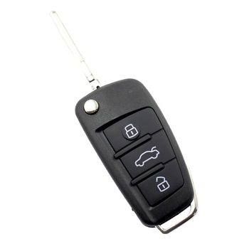 Carcasa cheie Audi A6L tip briceag CC027, 3 butoane Carcasa cheie Audi A6L tip briceag CC027, 3 butoane