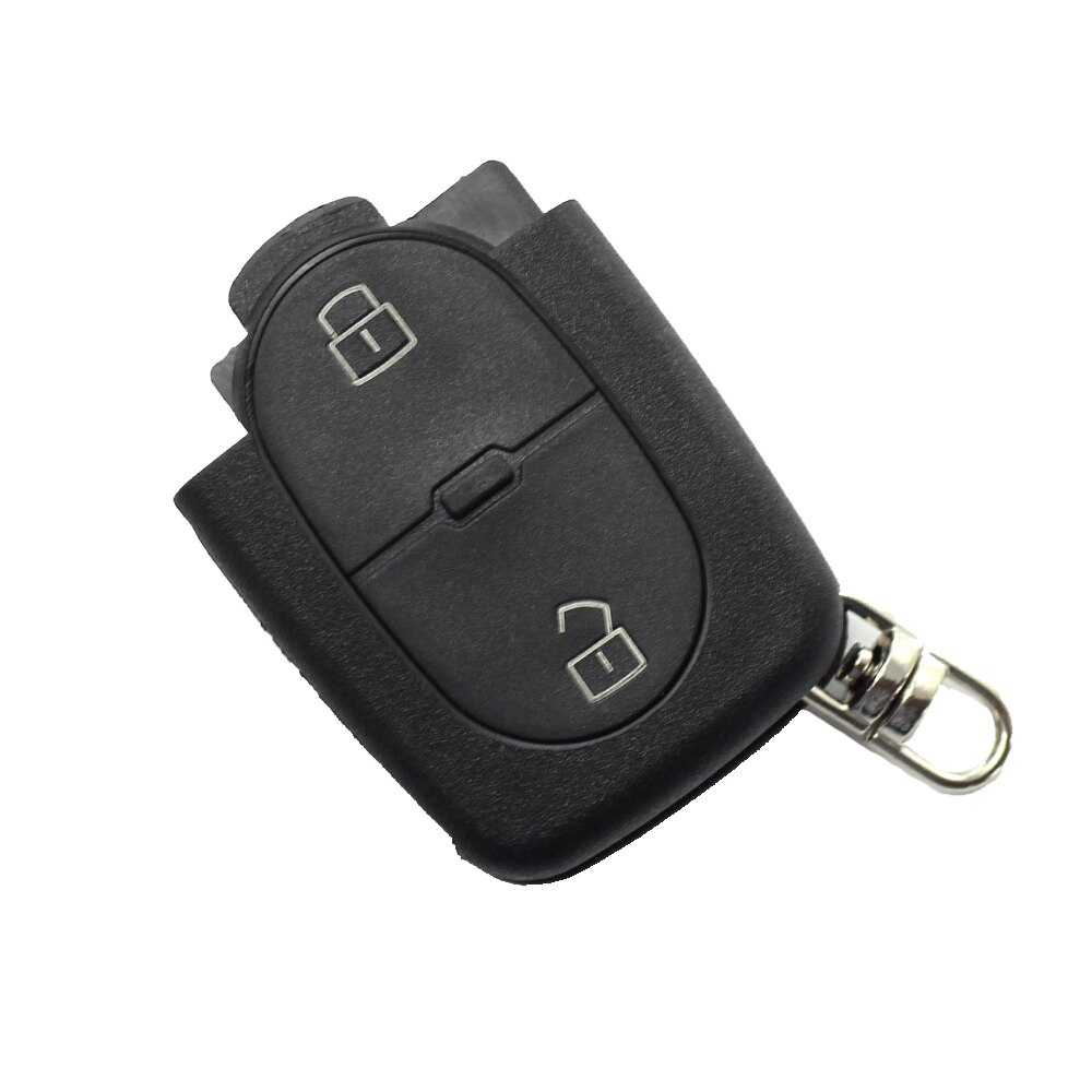 Accesoriu carcasa cheie Audi CC041, 2 butoane, tip mic, fara buton panica