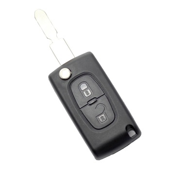 Carcasa cheie Peugeot 406 tip briceag CC100, 2 butoane, lama NE78-SH2 cu suport baterie Carcasa cheie Peugeot 406 tip briceag CC100, 2 butoane, lama NE78-SH2 cu suport baterie
