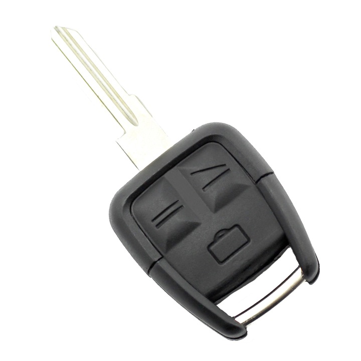 Дистанционно сгъваем ключ Opel CC180, 3 бутона, Резба отдясно