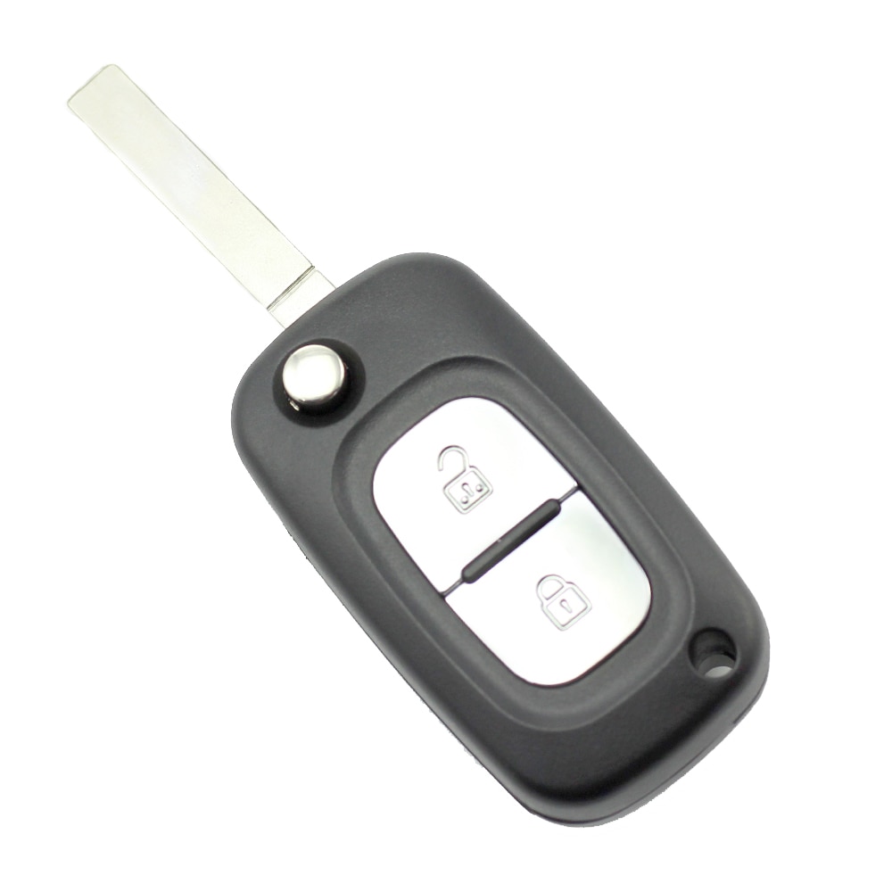 Carcasa cheie Renault tip briceag CC232, 2 butoane fara logo