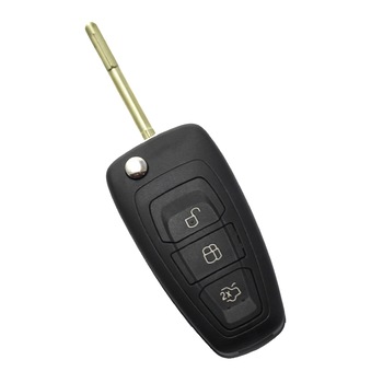 Carcasa cheie Ford Mondeo tip briceag CC114, 3 butoane, negru Carcasa cheie Ford Mondeo tip briceag CC114, 3 butoane, negru
