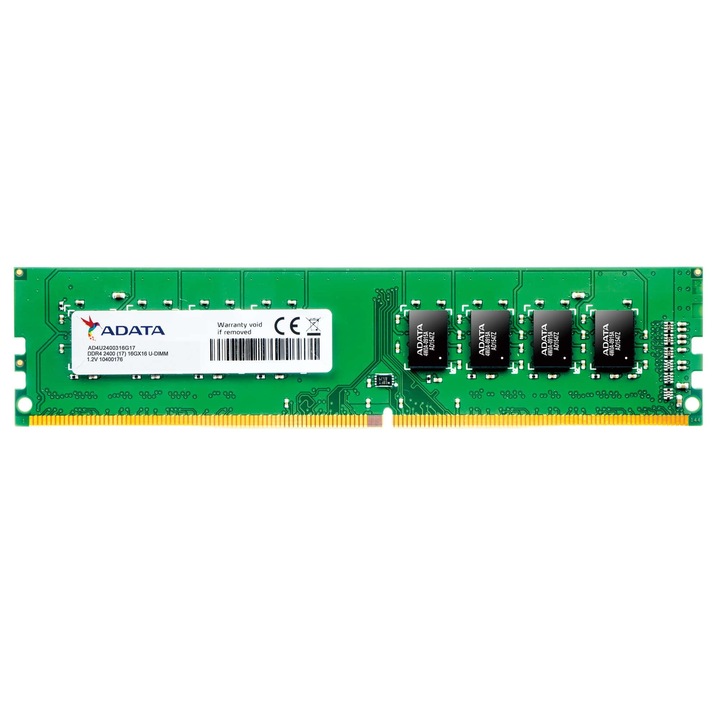 Memorie ADATA 4GB DDR4, 2400MHz, CL17
